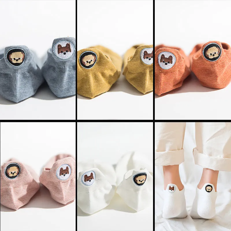 Shallow Mouth Lift Ear Low Socks Summer Boat Socks
