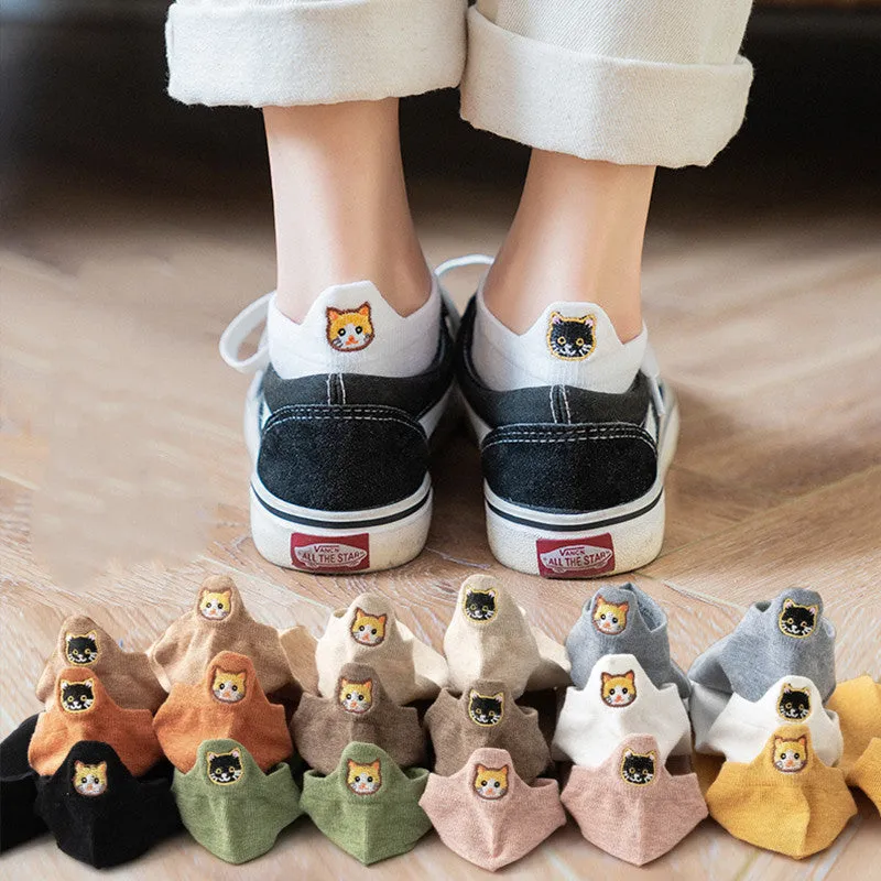 Shallow Mouth Lift Ear Low Socks Summer Boat Socks