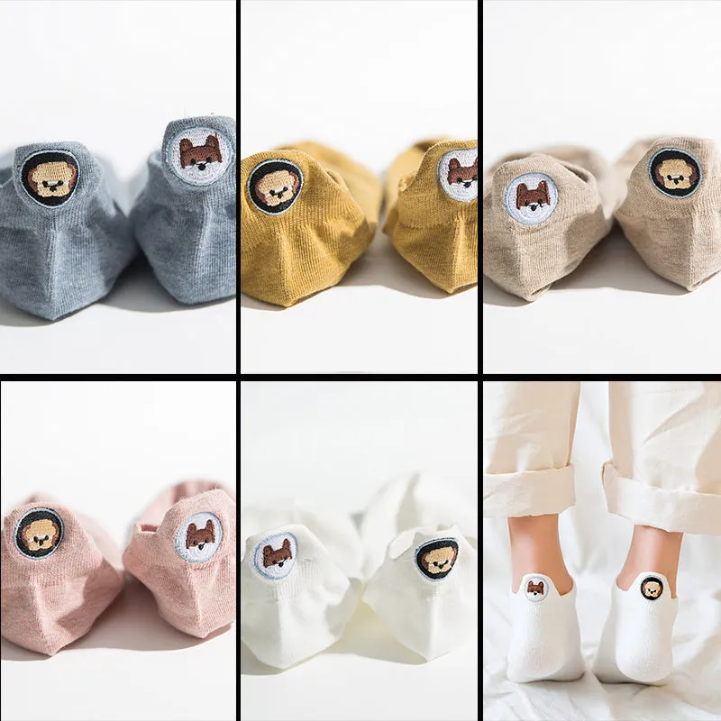 Shallow Mouth Lift Ear Low Socks Summer Boat Socks