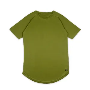 Short Sleeve Mesh Performance Shirt - Olive