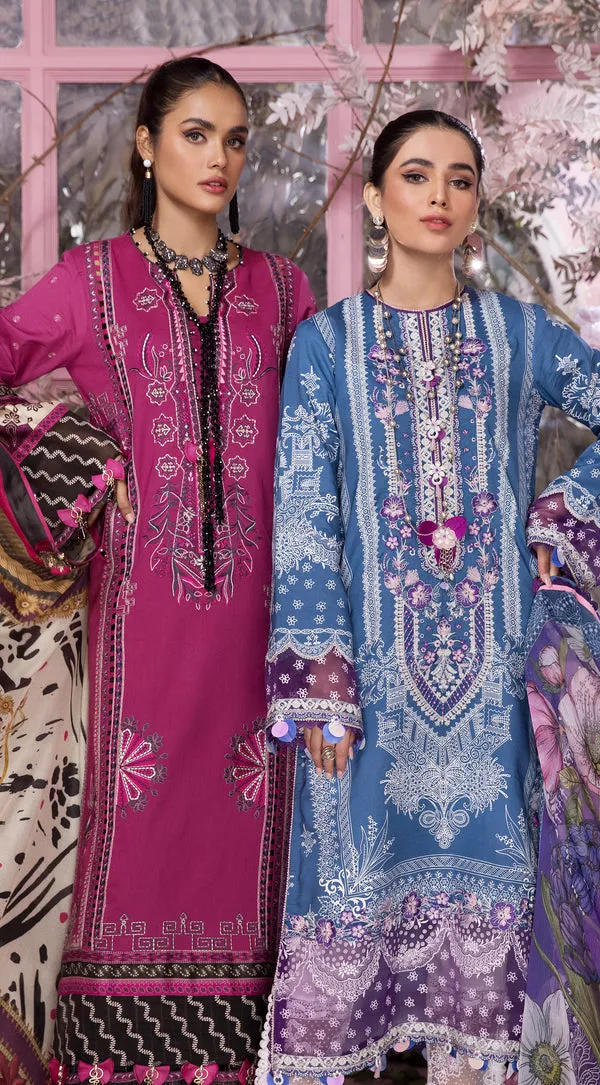 SHREYA | Anaya VIVA by Kiran Chaudhry Embroidered Lawn '22 | Unstitched Embroidered Lawn Suits