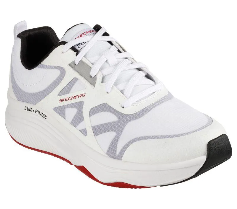 Skechers 232357 D'lux Fitness Box Jump Walking-Sneaker für Herren in weiter Passform