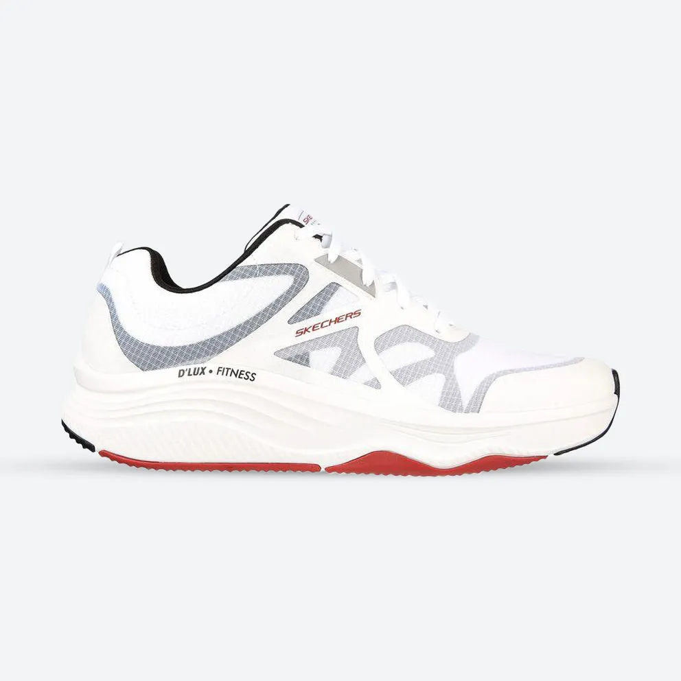 Skechers 232357 D'lux Fitness Box Jump Walking-Sneaker für Herren in weiter Passform