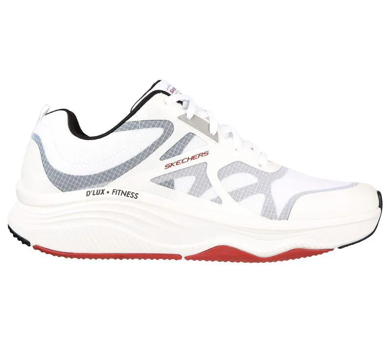 Skechers 232357 D'lux Fitness Box Jump Walking-Sneaker für Herren in weiter Passform