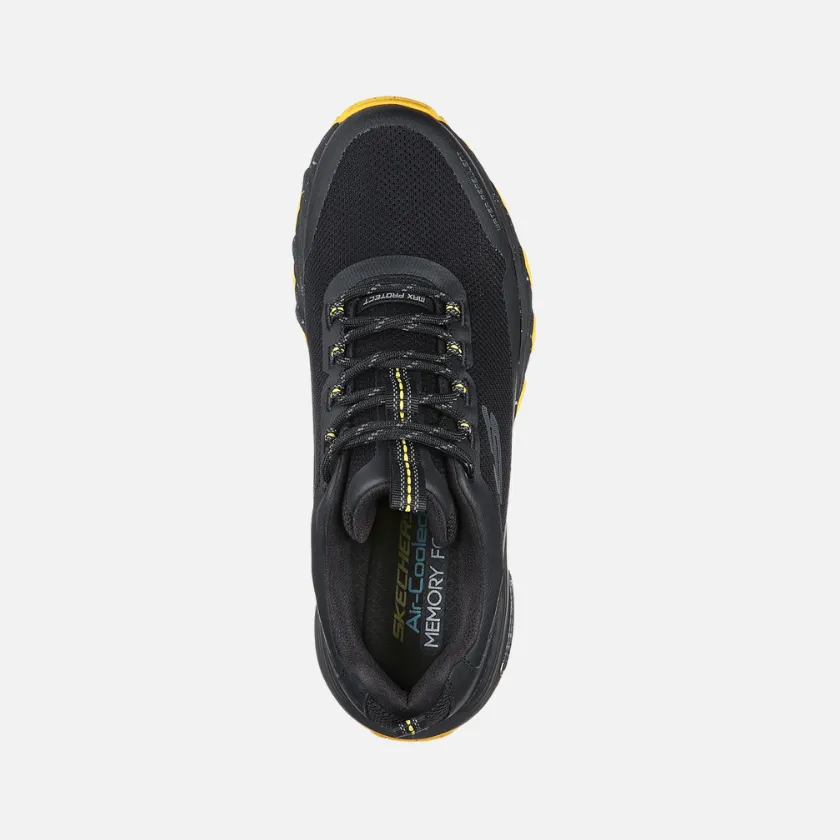 Skechers Max Protect-Liberated Men's Running Shoes -Black/Yellow