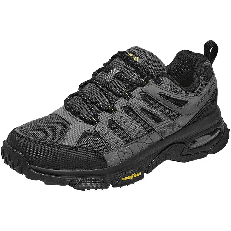 Skechers Men's Classical Hiking Shoes Outdoor Non Slip Air Cushion Sports Breathable Sneakers Male Sneakers Zapatillas De Hombre