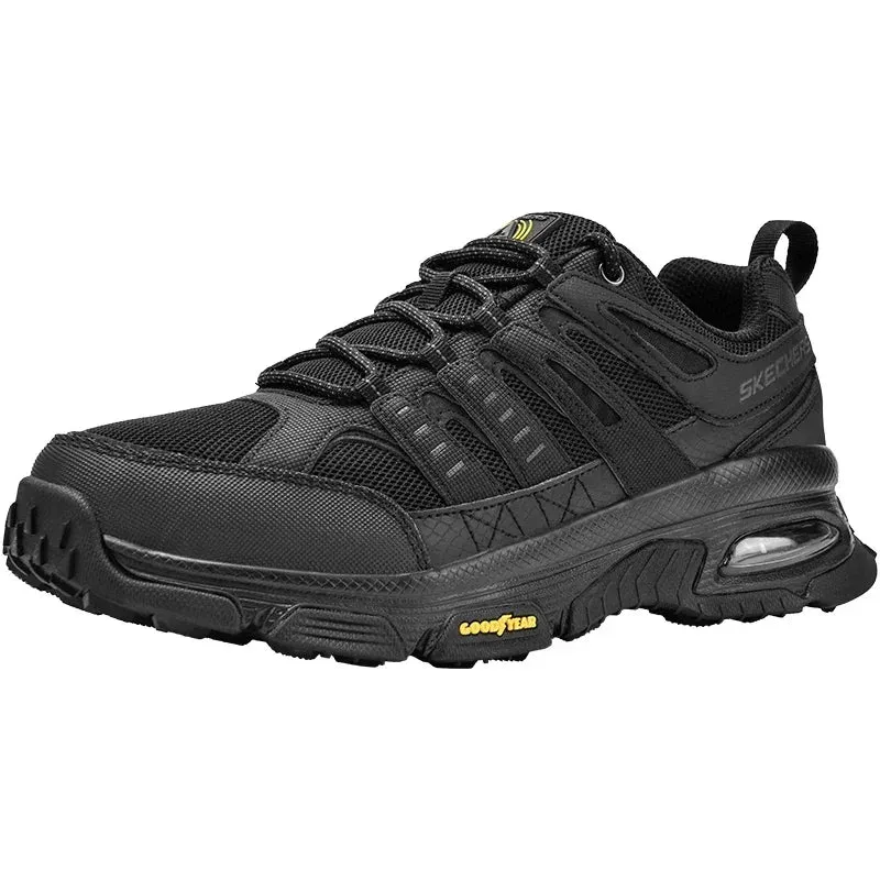 Skechers Men's Classical Hiking Shoes Outdoor Non Slip Air Cushion Sports Breathable Sneakers Male Sneakers Zapatillas De Hombre