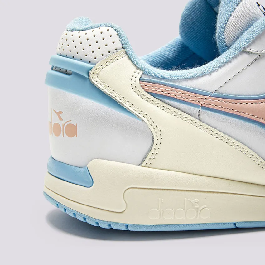 Sneaker Winner bianco rosa pesca