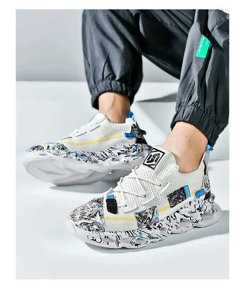Sneakers Casual Shoes – Tenis Luxury Shoes, Trainer Race Breathable Shoes, Fashion Loafers, Running Shoes for Men