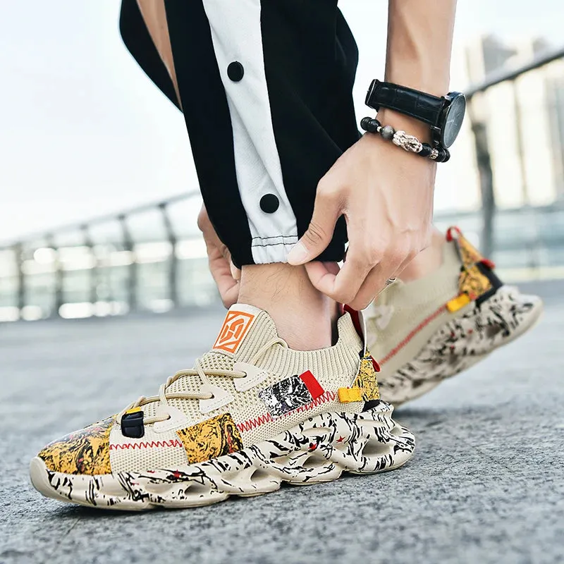 Sneakers Casual Shoes – Tenis Luxury Shoes, Trainer Race Breathable Shoes, Fashion Loafers, Running Shoes for Men
