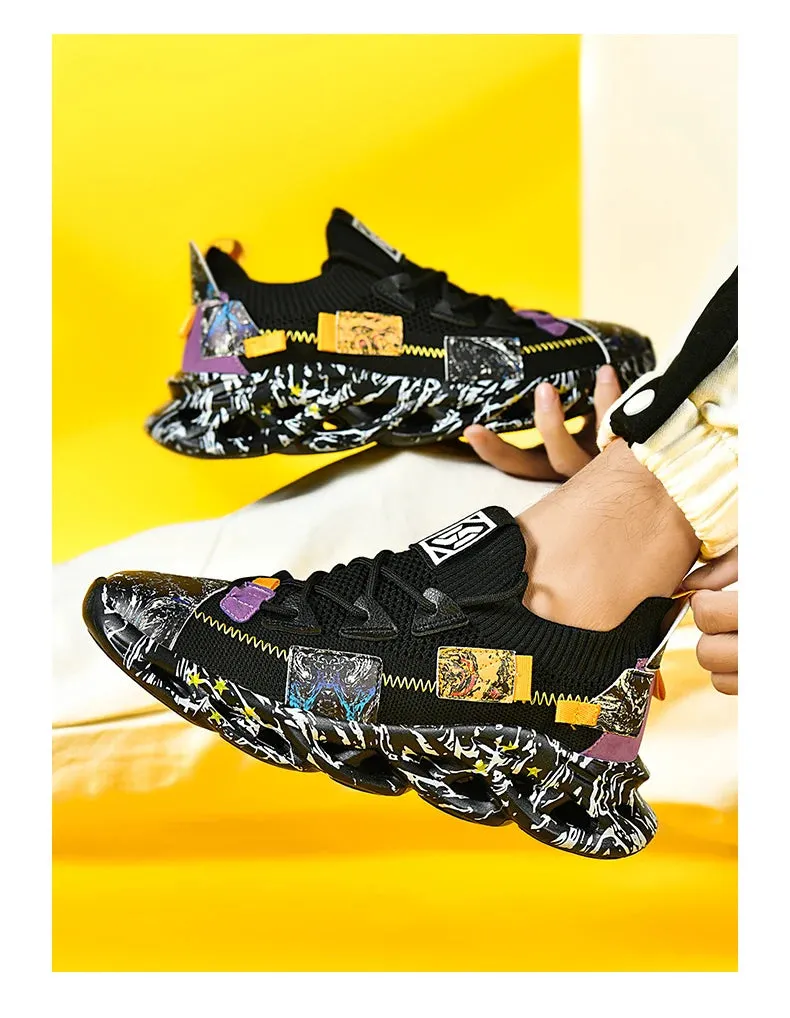 Sneakers Casual Shoes – Tenis Luxury Shoes, Trainer Race Breathable Shoes, Fashion Loafers, Running Shoes for Men