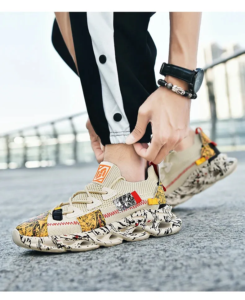 Sneakers Casual Shoes – Tenis Luxury Shoes, Trainer Race Breathable Shoes, Fashion Loafers, Running Shoes for Men