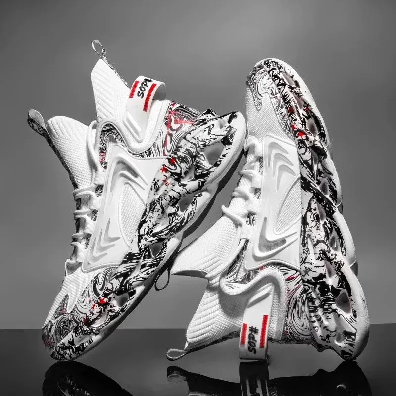 Sneakers Casual Shoes – Tenis Luxury Shoes, Trainer Race Breathable Shoes, Fashion Loafers, Running Shoes for Men