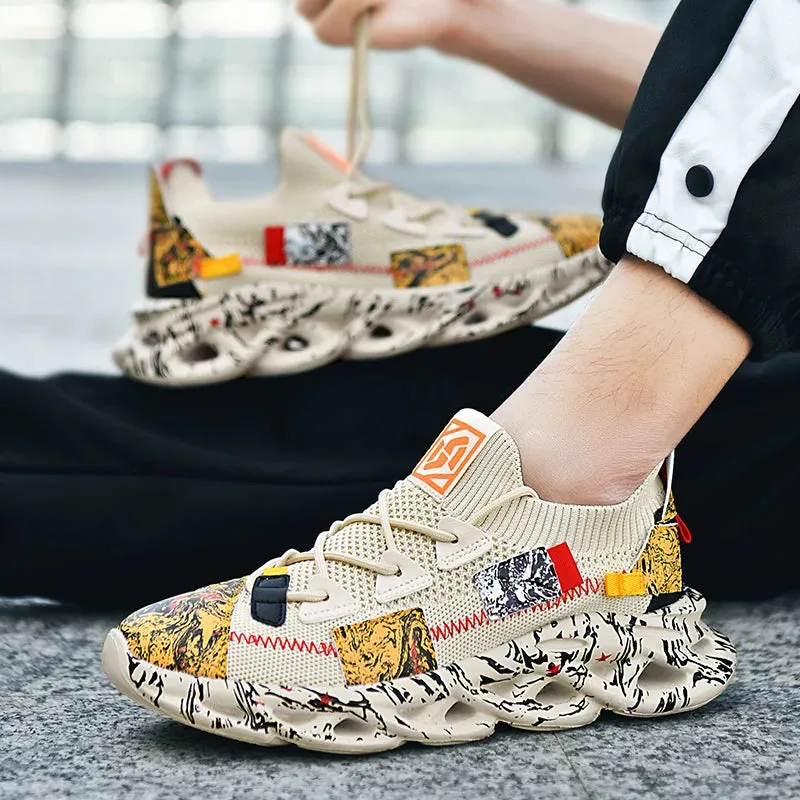 Sneakers Casual Shoes – Tenis Luxury Shoes, Trainer Race Breathable Shoes, Fashion Loafers, Running Shoes for Men