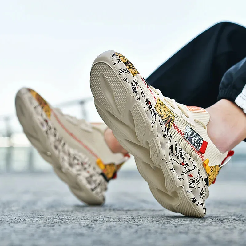 Sneakers Casual Shoes – Tenis Luxury Shoes, Trainer Race Breathable Shoes, Fashion Loafers, Running Shoes for Men