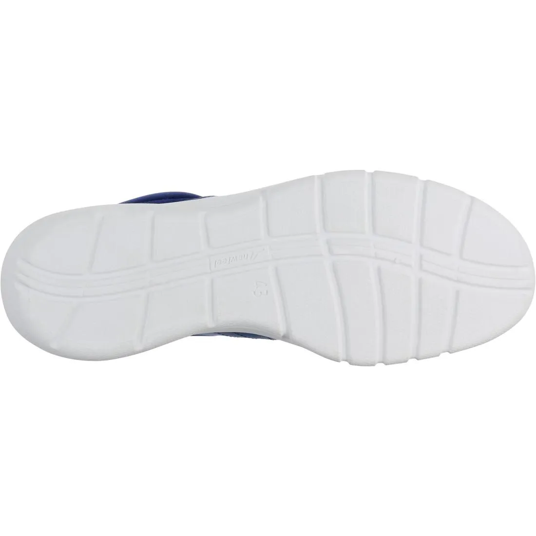 Soft 100 Men's Mesh Fitness Walking Shoes - Dark Blue