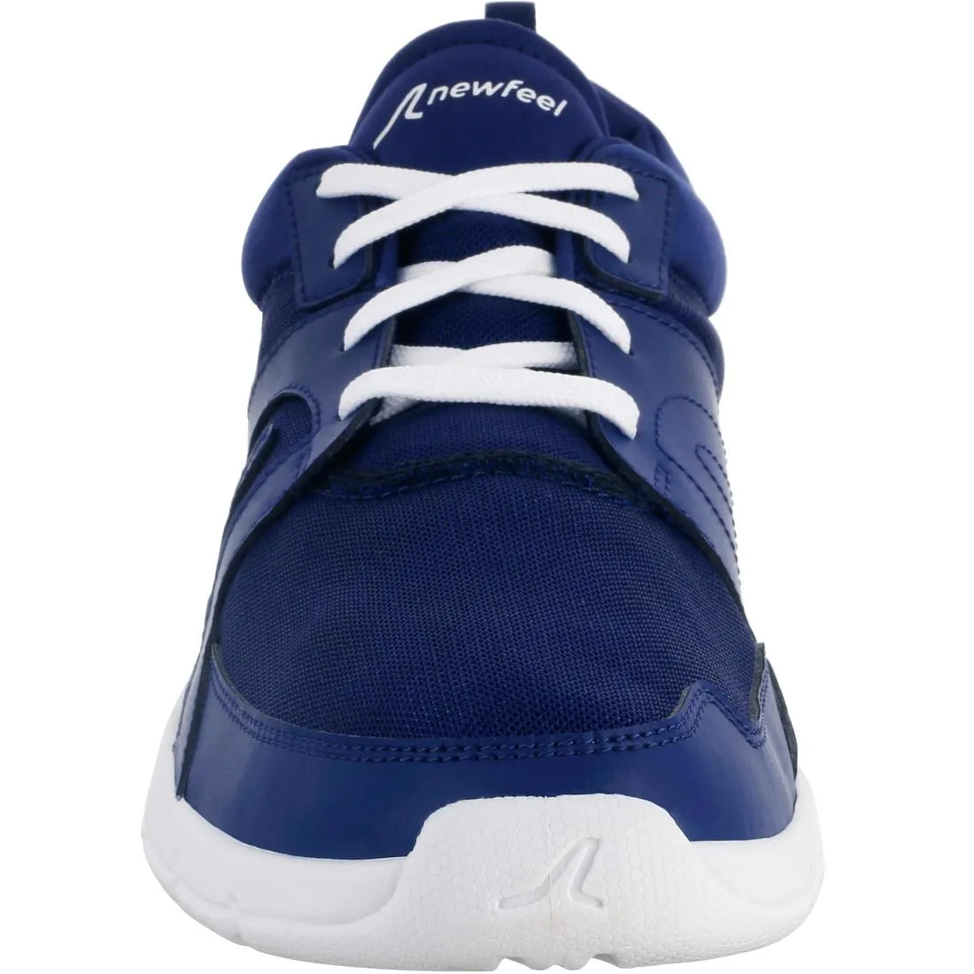 Soft 100 Men's Mesh Fitness Walking Shoes - Dark Blue