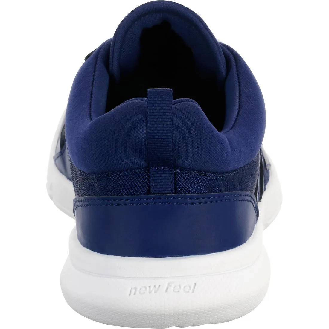 Soft 100 Men's Mesh Fitness Walking Shoes - Dark Blue