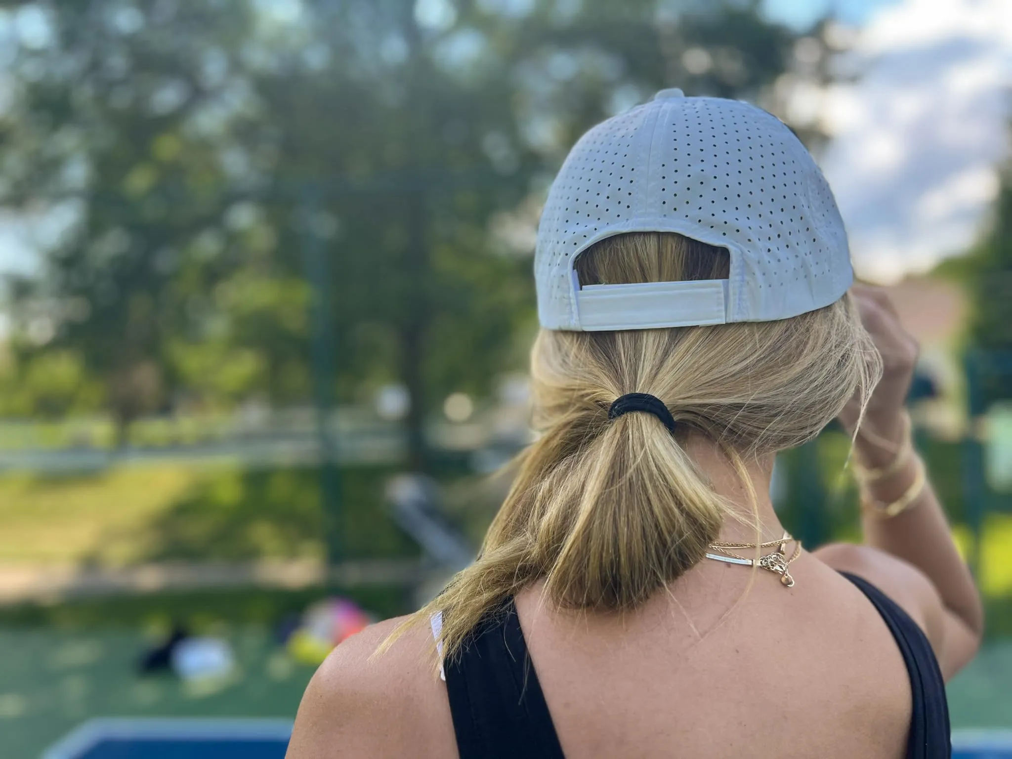 Solid Laser Cut Running Cap by Funky Junque
