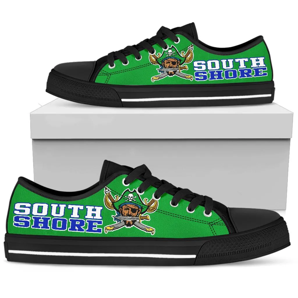 South Shore-Green-Low Top Canvas Shoes