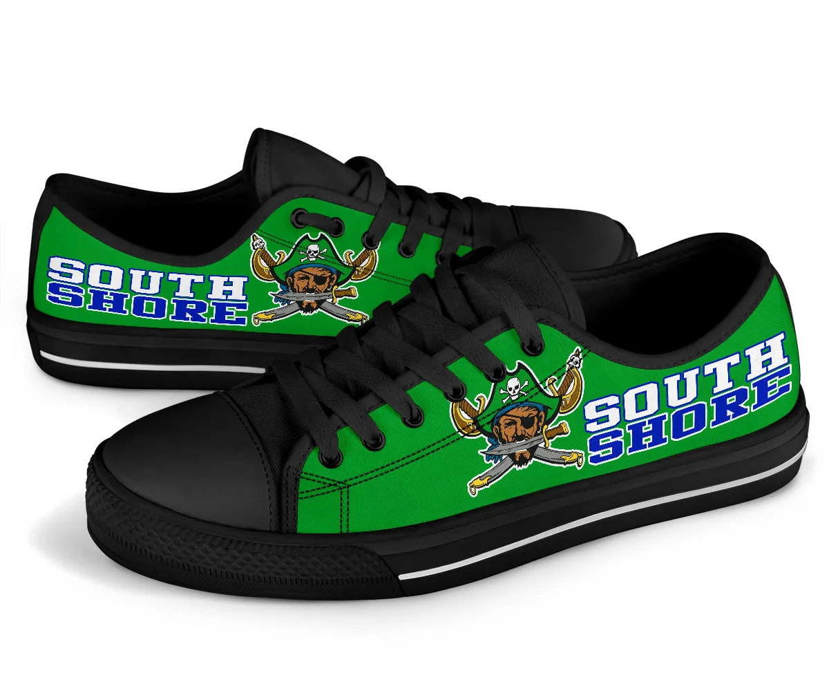 South Shore-Green-Low Top Canvas Shoes