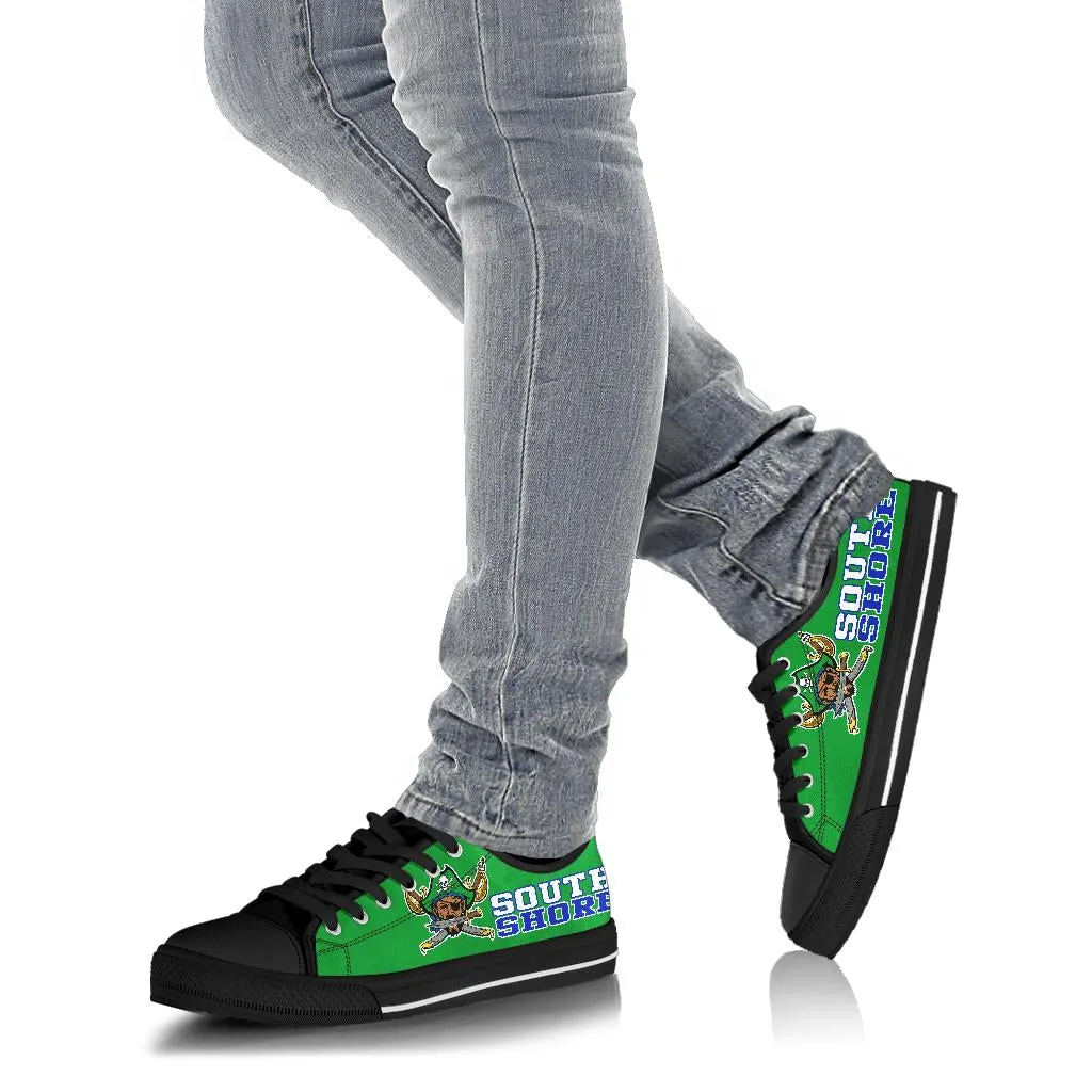 South Shore-Green-Low Top Canvas Shoes