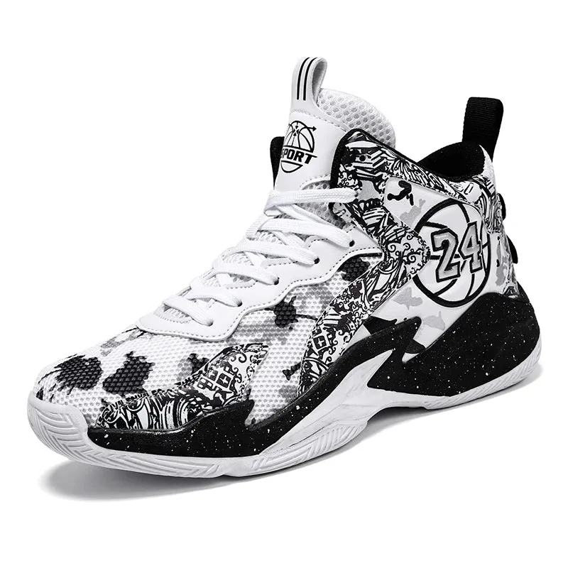 Spring summer basketball shoes for men and women lightweight breathable high-top casual sports shoes for men training shoes