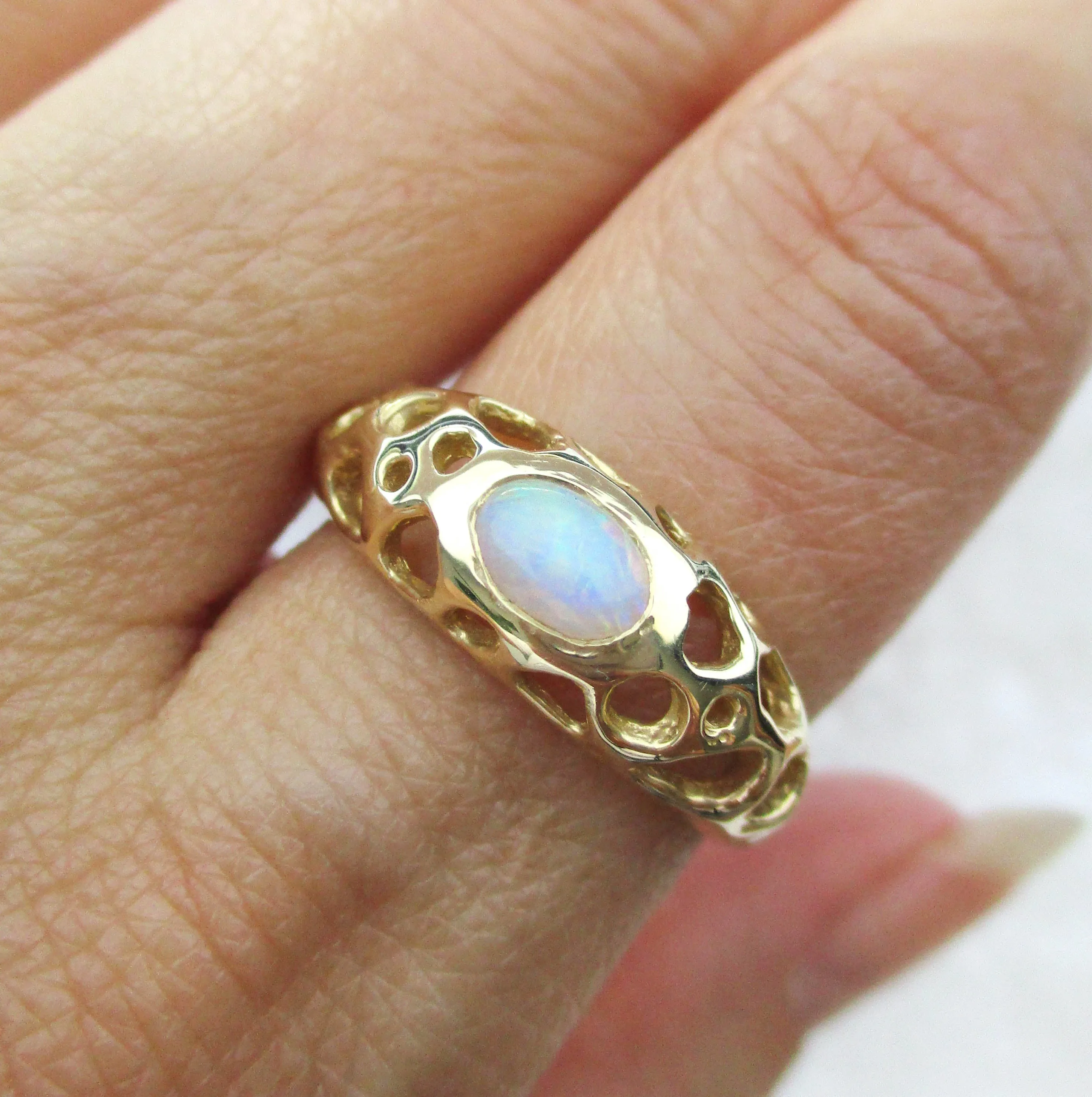 Still Water Opal Ring