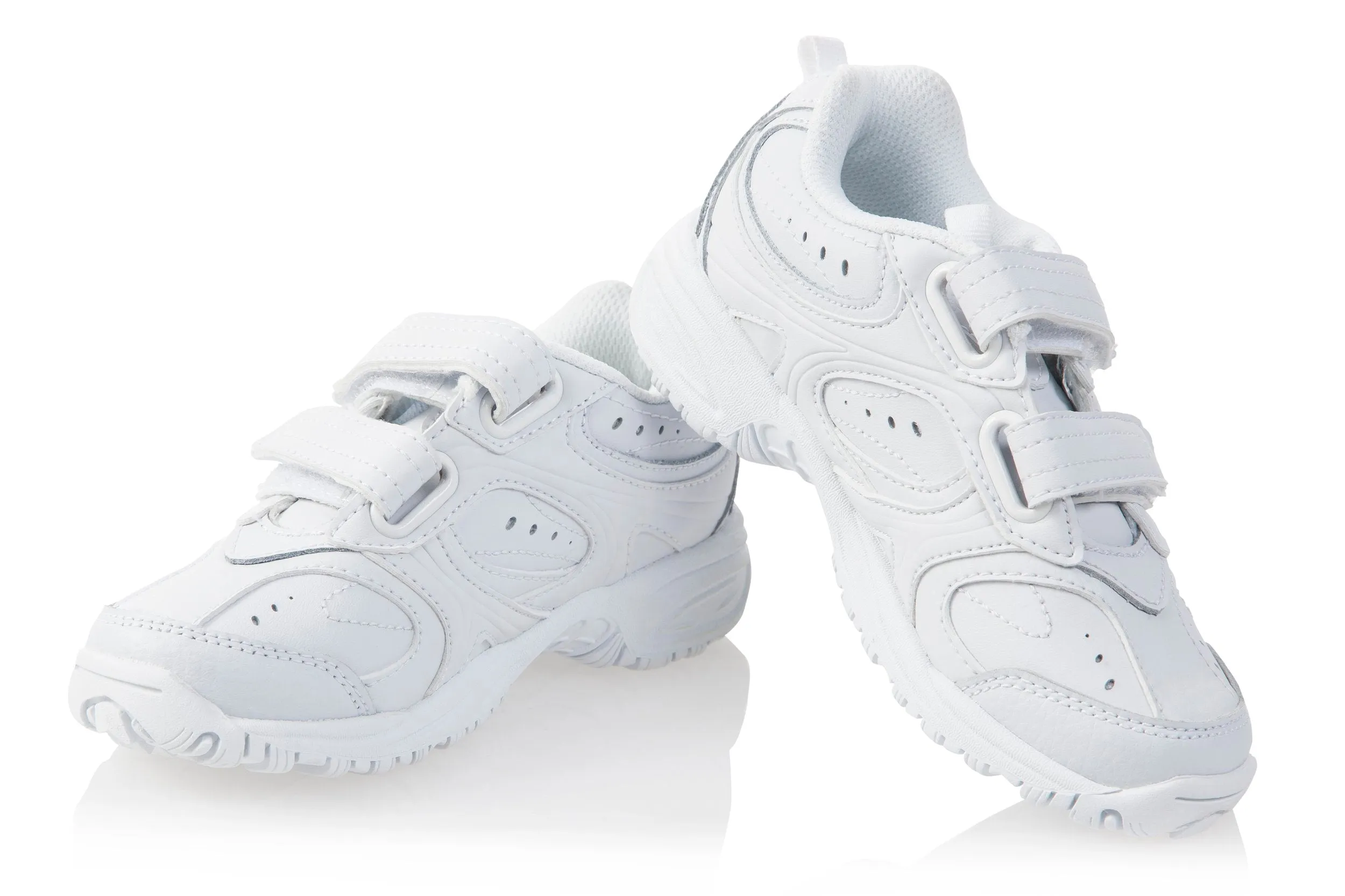 Stride Rite Boys Youth Austin H&L - White Leather