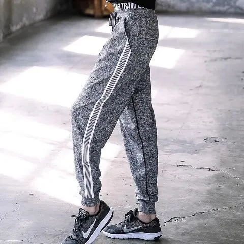 Striped Breathable Sports Pants