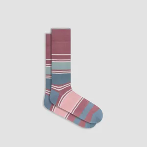 Striped Mid-Calf Socks