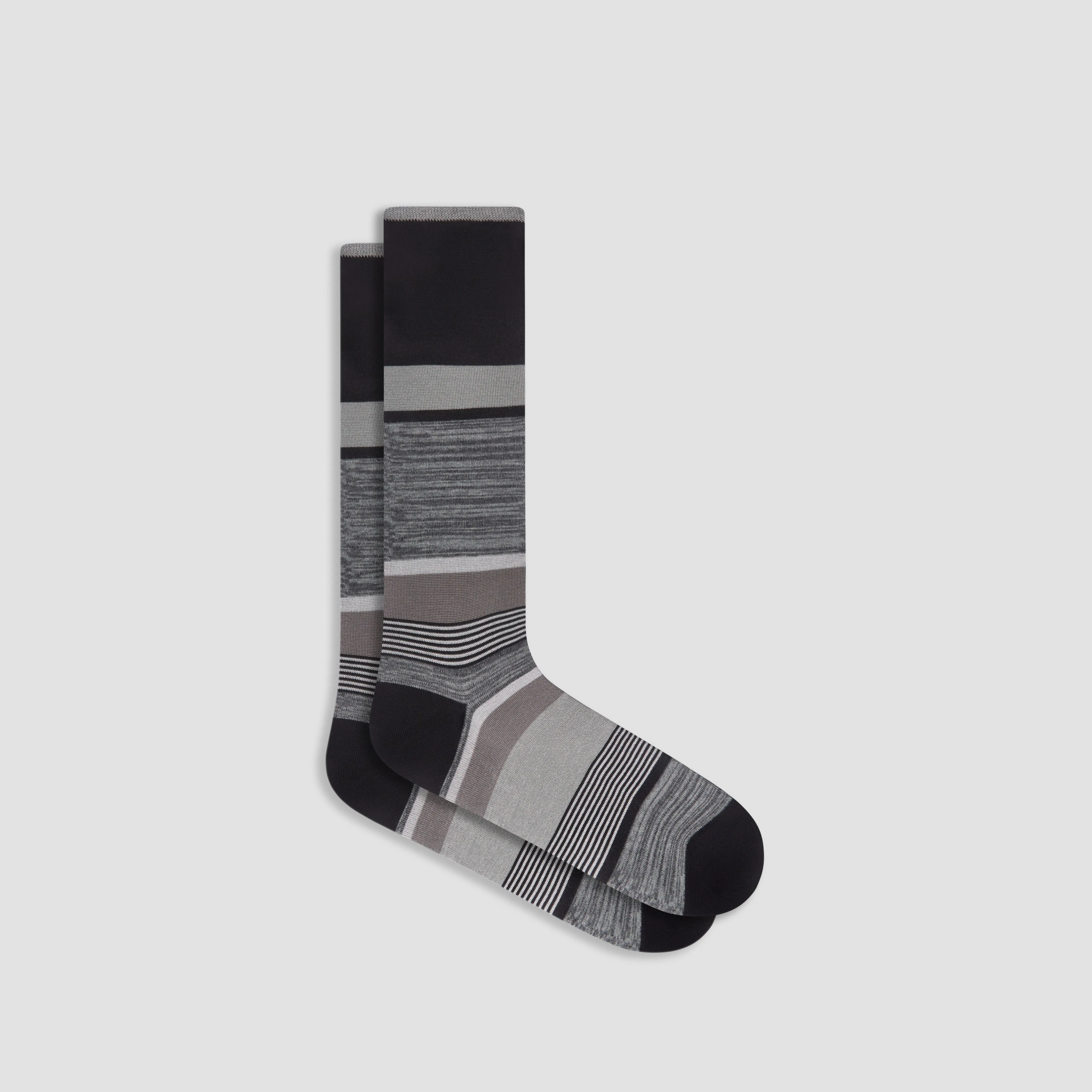 Striped Mid-Calf Socks