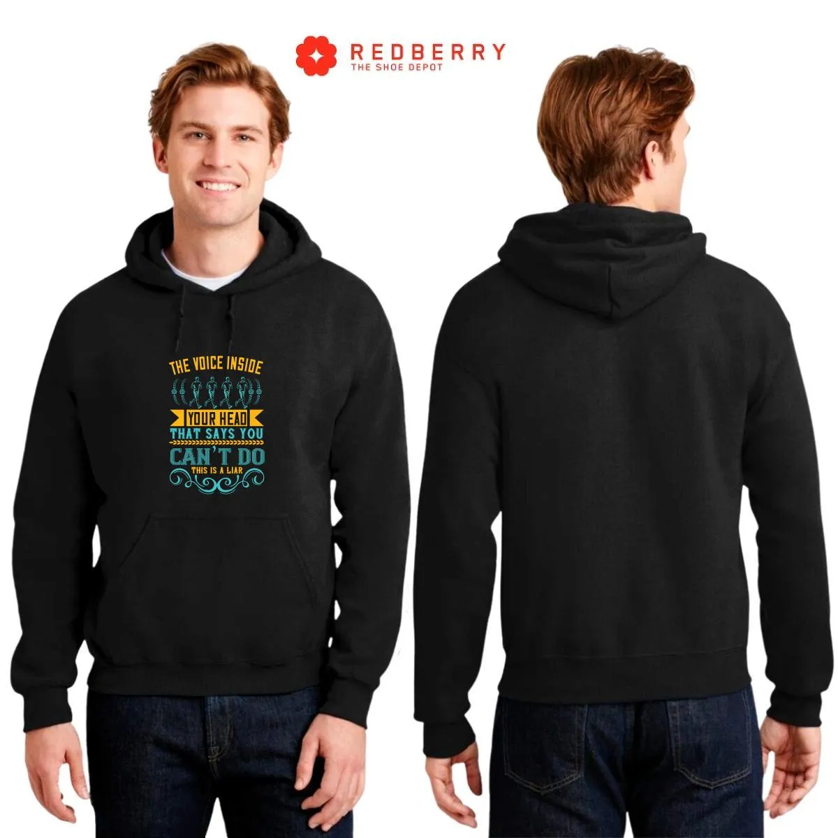 Sudadera Hombre  Hoodie Running Correr Maratón 040