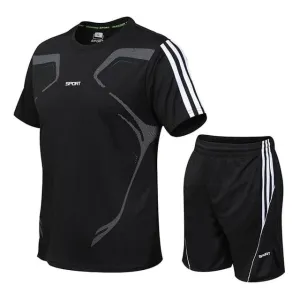 Summer Mens Running Sportswear Sets