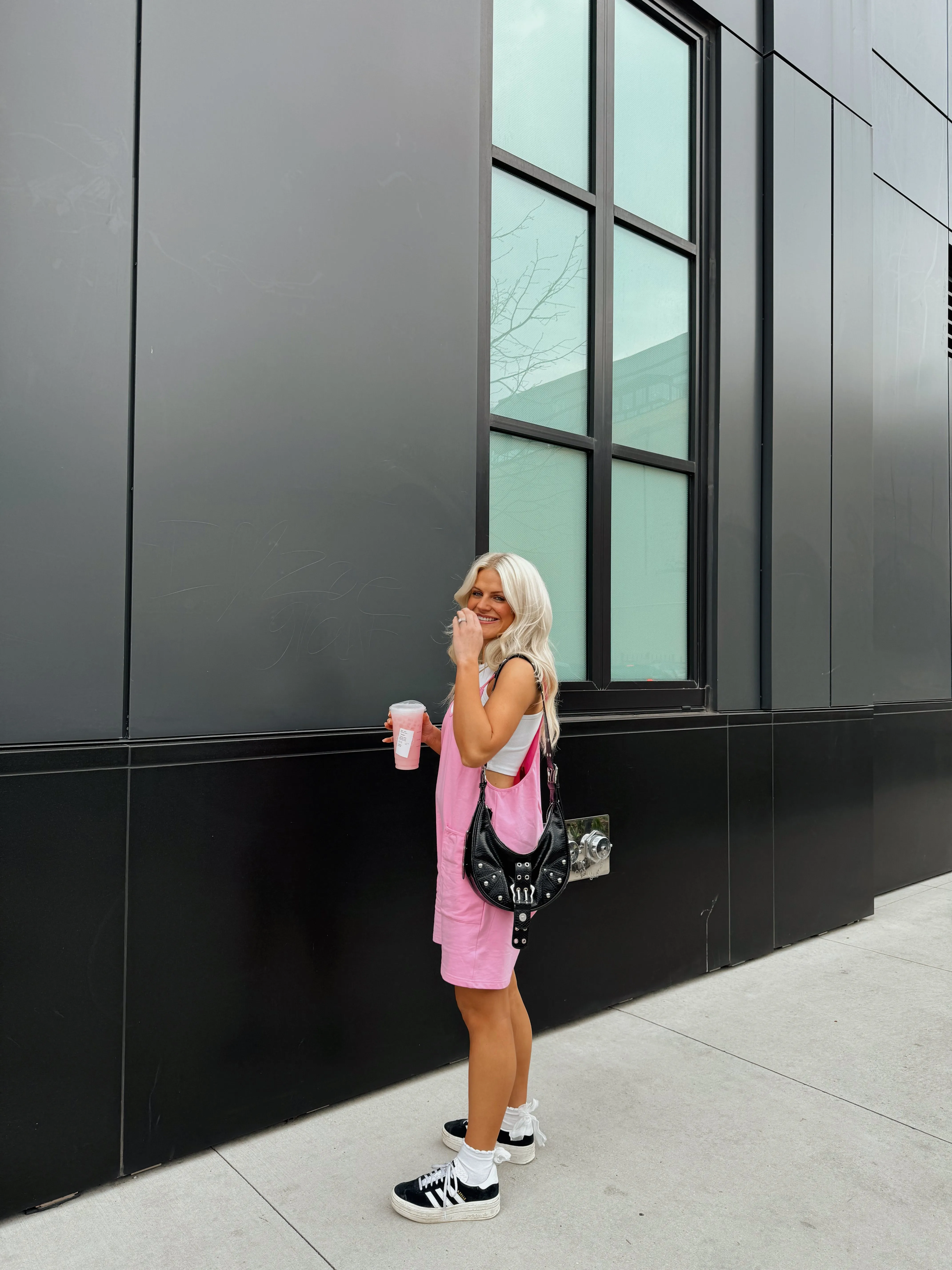 Summer People Romper // Pink