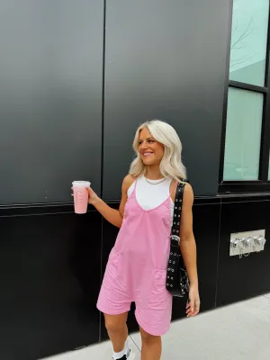 Summer People Romper // Pink