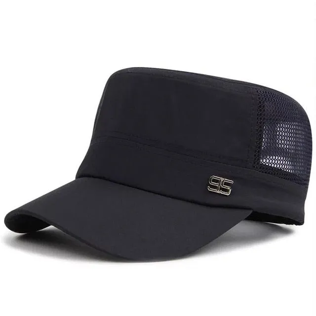 Summer Unisex Men Baseball Caps Women Breathable Mesh Snapback Hats Men's Trucker Hats Cap
