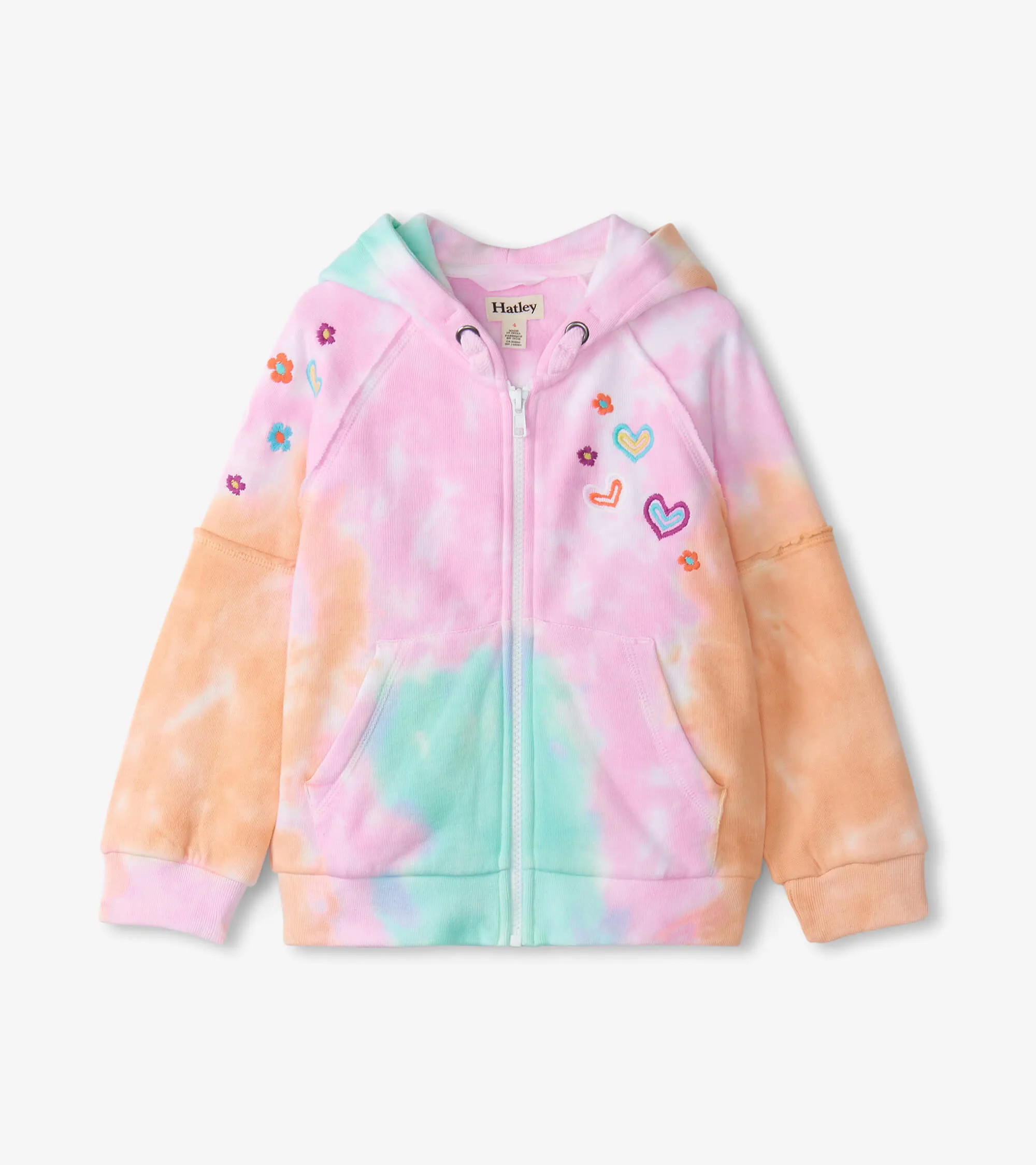 Summer Waves Zip-Up Set