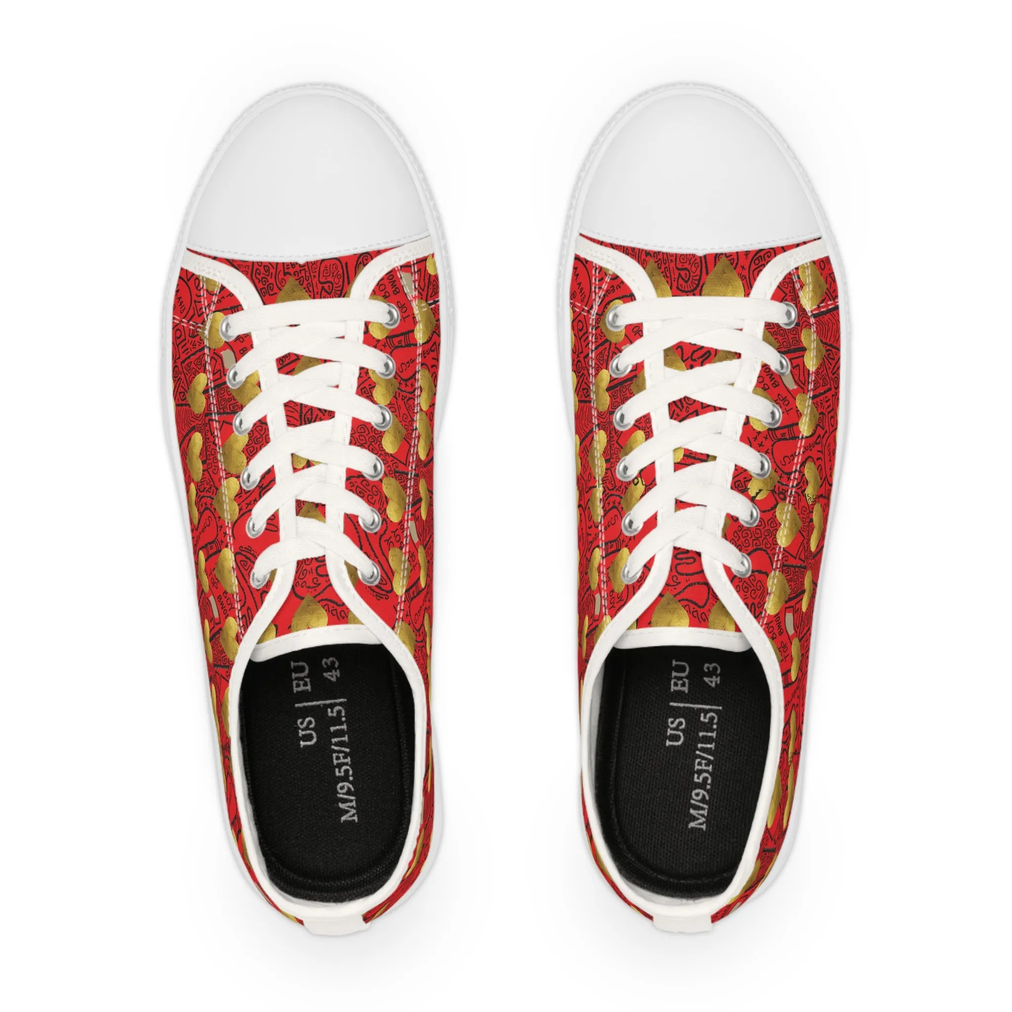 SUPREMEMATHEMATICS LOW TUP SNEAKERS