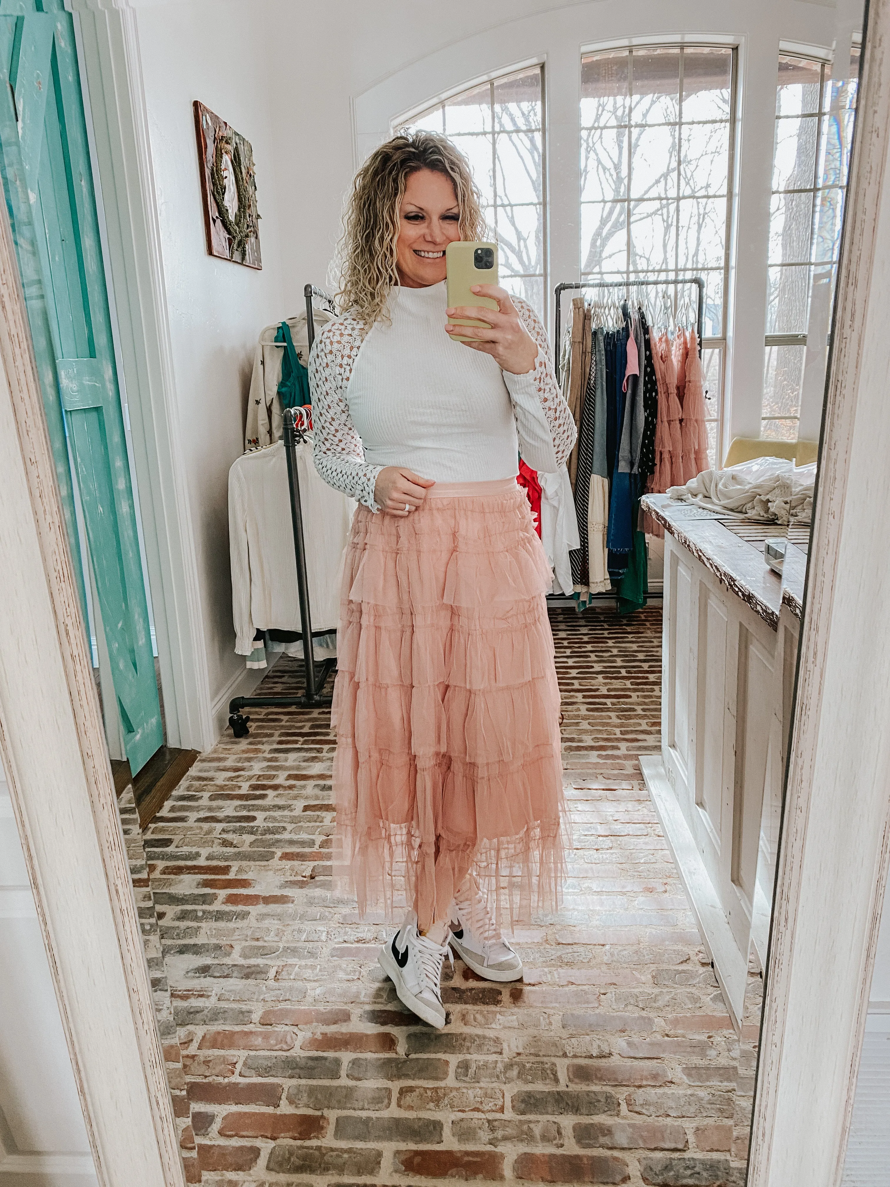 Suri Lace Sleeved Top