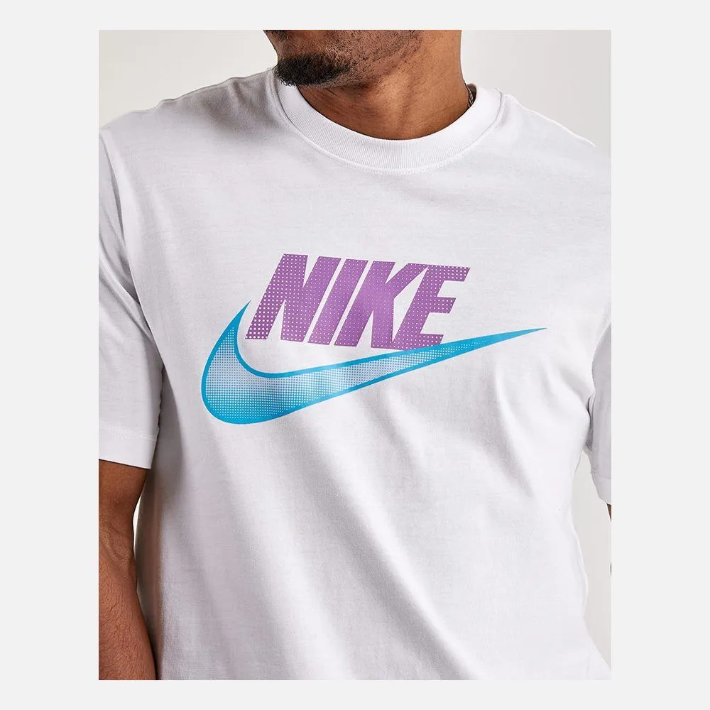 T SHIRT NIKE MAGLIA UOMO FITNESS DRY FIT TEE BIANCA VIOLA