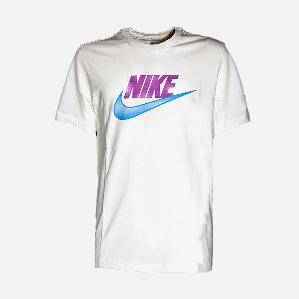 T SHIRT NIKE MAGLIA UOMO FITNESS DRY FIT TEE BIANCA VIOLA