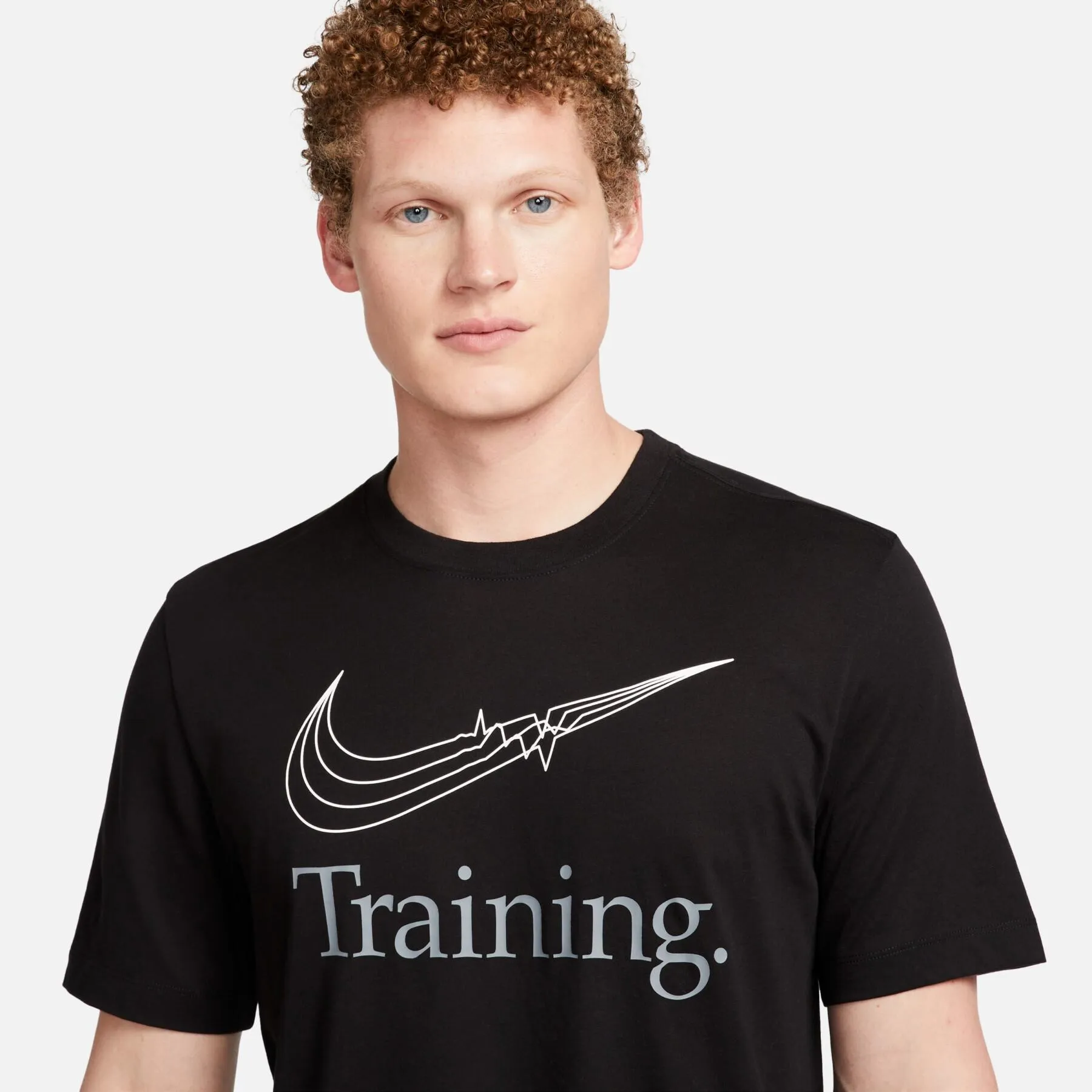 T SHIRT NIKE TRAINING MAGLIA UOMO FITNESS DRY FIT TEE NERA O BLU O BIANCA