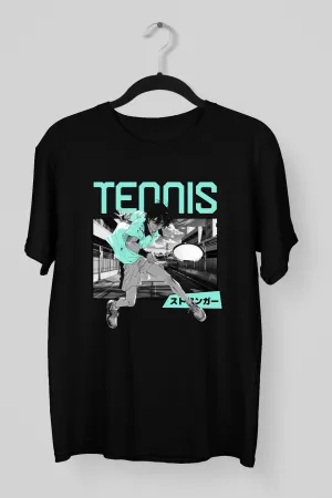 Tennis Black Tee