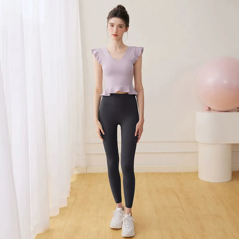 Thin Fancy Pilates Training Wear Yoga Vest