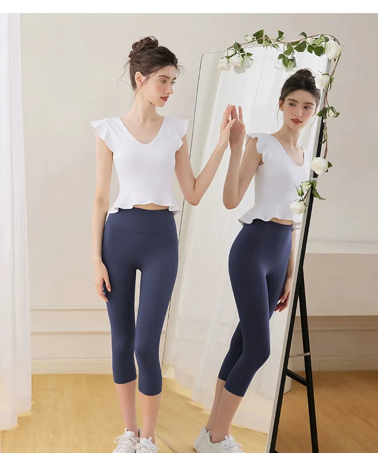 Thin Fancy Pilates Training Wear Yoga Vest