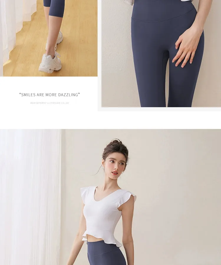 Thin Fancy Pilates Training Wear Yoga Vest