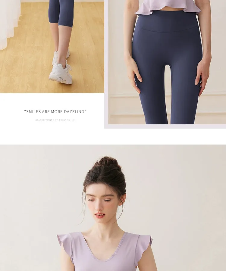 Thin Fancy Pilates Training Wear Yoga Vest