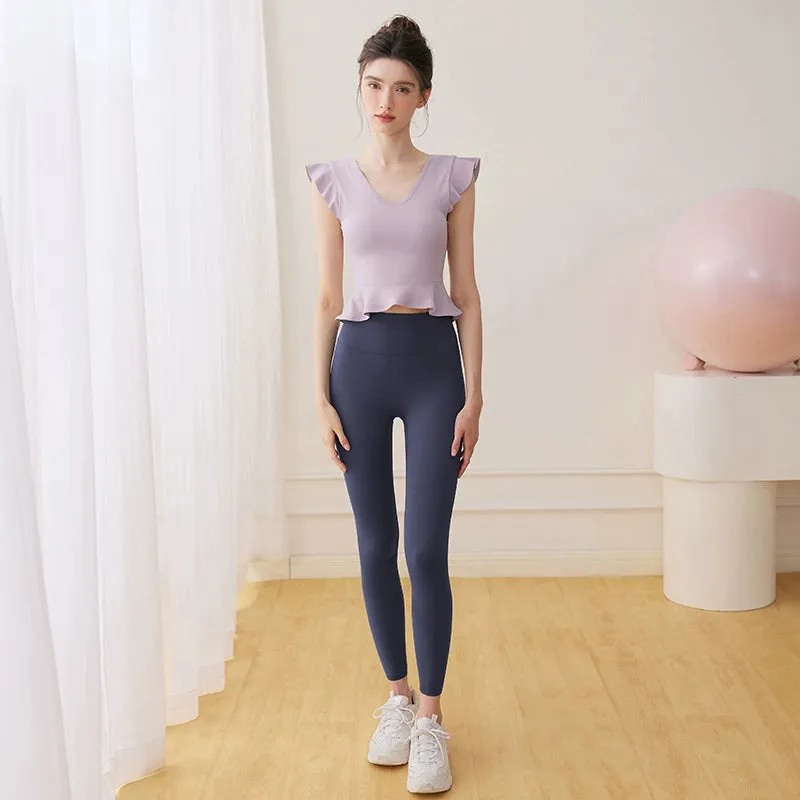 Thin Fancy Pilates Training Wear Yoga Vest