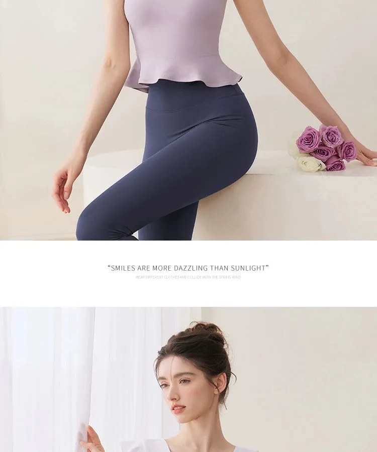 Thin Fancy Pilates Training Wear Yoga Vest